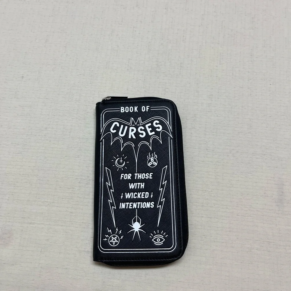 Book of Curses for those with wicked intentions wallet